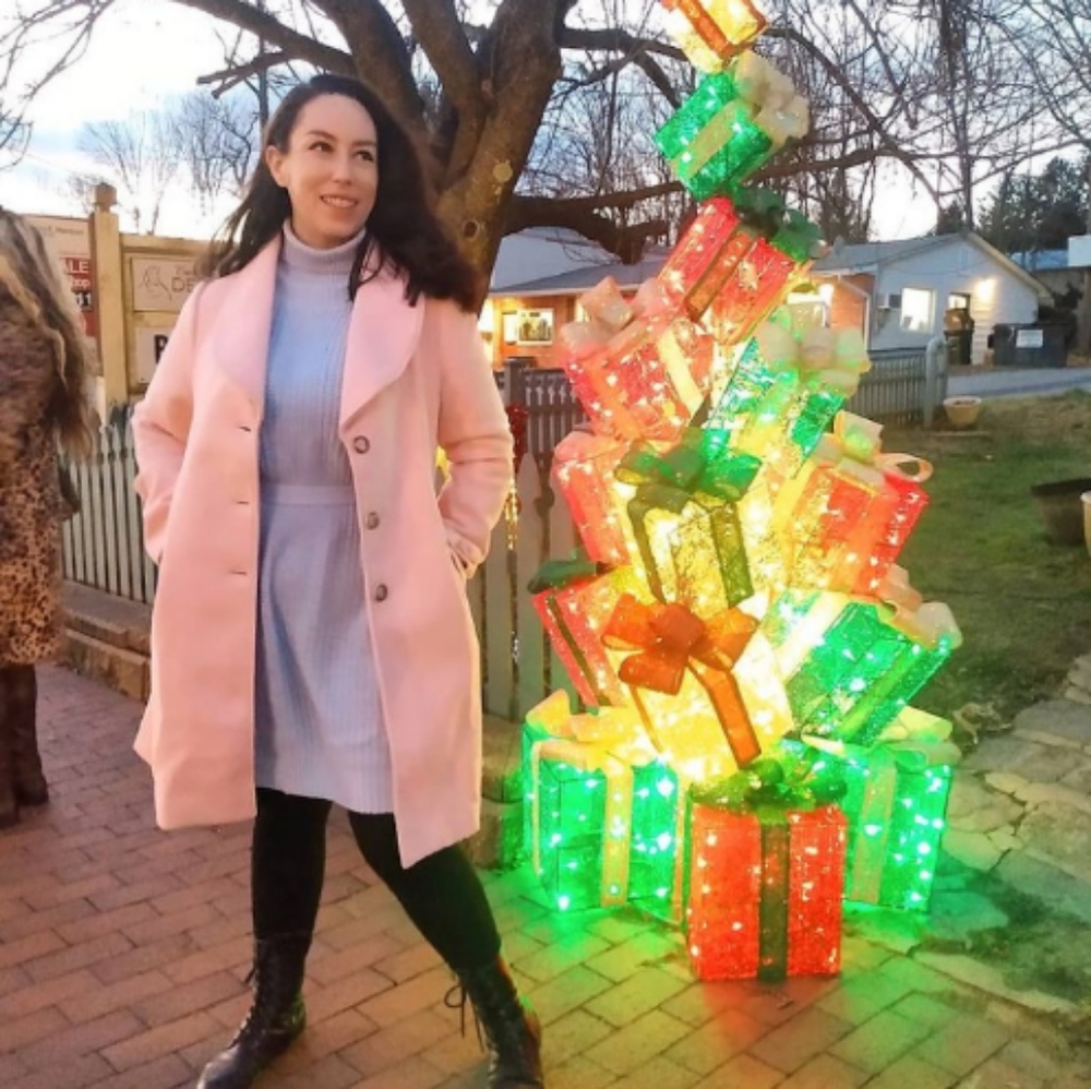 Turtleneck Knit Dress